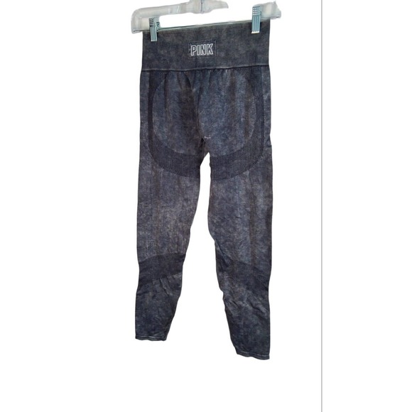 Women’s‎ PINK Victoria’s Secret Seamless leggings Gray size Medium - Picture 2 of 3